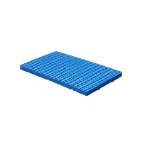 Palettes de sol en plastique pour volailles à 4 voies, simple face, légères, résistantes à l'humidité, grilles pour fermes, étables, zones tropicales humides