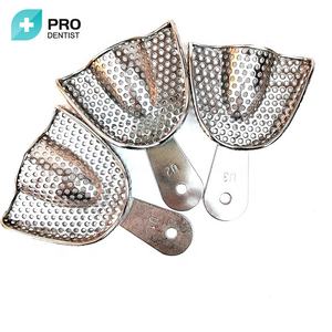 CE certificati tedesco ortodontico autoclavabile dentale GDC impressione vassoi edentula denti perforati strumenti chirurgici dentali - Product Image 2