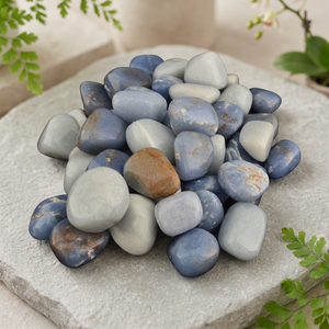 Piedras Preciosas de Angelita Natural Hechas a Mano, Pulimentadas, Duraderas, de 25 mm, para Decoración del Hogar con Feng Shui y Regalos Empresariales - Product Image 3