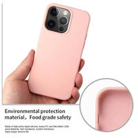 Funda de Silicona para Teléfono con Interior de Microfibra, Logotipo Personalizado, Carcasa Trasera de Silicona para iPhone 17 16 15 14 13 12 11 PLUS PRO MAX, Diversos Colores