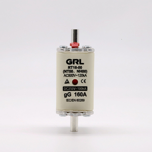 GRL chỉ báo kép nh cầu chì liên kết nhanh chóng thổi nhanh cầu chì gốm dao chuyển đổi lõi cầu chì điện áp thấp - Product Image 5