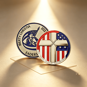 Monedas de Desafío Personalizadas con Diseños Variados, Clásicas, Económicas, de Proveedor de Oro de Moda - Product Image 1