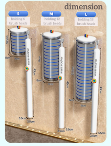 JOYBOS Cepillo Desechable para Inodoro de Diseño Colgante, Juego de Cepillos de Limpieza y Soporte para Limpieza de Baño e Inodoro - Product Image 6