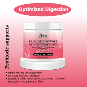 Polvo Probiótico de Alta Calidad con Soporte de Carbohidratos Totales para la Salud Intestinal Diaria, Ayuda a Nutrir un Microbioma Intestinal Saludable - Product Image 5