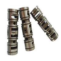 Kit de pièces de rechange sur mesure en acier inoxydable usiné CNC pour accessoires de pompe à diaphragme : manchon de valve et ensemble de bobines