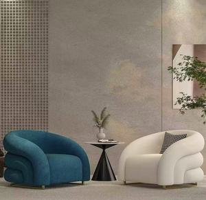 Sofá Individual Simple <span class=keywords><strong>para</strong></span> Espacios <span class=keywords><strong>Pequeños</strong></span>, Sala de Estar, Balcón Sillón de Salón de Belleza de Diseño de Lujo. - Product Image 5