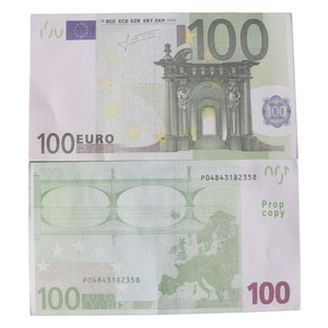 Cao Bán Giấy Phôi En <span class=keywords><strong>Euro</strong></span> Tổ Tiên Tiền 100Pcs <span class=keywords><strong>Stack</strong></span> Mỗi Túi Cho Sinh Nhật Hoặc Giáng Sinh Bên Trang Trí Hoặc Mới lạ - Product Image 5