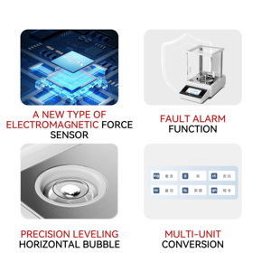 Phòng thí nghiệm vi phân tích cân bằng 0.001g chính xác phòng thí nghiệm cân bằng - Product Image 5