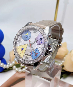 <span class=keywords><strong>Montre</strong></span> classique JC Five-time Zone pour <span class=keywords><strong>homme</strong></span>, <span class=keywords><strong>montre</strong></span> à quartz multifonctionnelle à grand cadran - Product Image 5