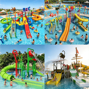 Structure de jeu <span class=keywords><strong>aquatique</strong></span> pour enfants, maison <span class=keywords><strong>aquatique</strong></span>, structure de jeu combinée avec toboggan, <span class=keywords><strong>parc</strong></span> <span class=keywords><strong>aquatique</strong></span> pour piscine - Product Image 4