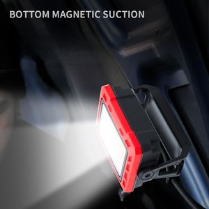 Lampe de travail rechargeable Wason 20W 2000 lumens avec crochet de suspension, support pliable, lampe de travail magnétique, éclairage de chantier pour la réparation automobile - Product Image 4