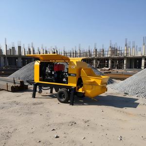 Pompa Beton Diesel Mesin Pengangkut Beton Khusus Pompa <span class=keywords><strong>Mixer</strong></span> Beton Stok Pabrik Mesin Beton - Product Image 4