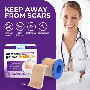 แผ่นเจลซิลิโคนลด<span class=keywords><strong>รอย</strong></span><span class=keywords><strong>แผลเป็น</strong></span> ยี่ห้อซูมิฟุน ขายดีปี 2025 อายุการเก็บรักษา 3 ปี รับผลิตแบบ OEM ODM - Product Image 2