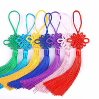 NOUVEAU Pendentif à pompon noir pour décoration suspendue, certifié BSCI, pour intérieur de voiture, maison, porte, cadeau du Nouvel An traditionnel