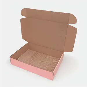 Logo personnalisé Eco E Flûte Papier en carton ondulé Grand emballage <span class=keywords><strong>Littérature</strong></span> Expédition Boîte postale - Product Image 1
