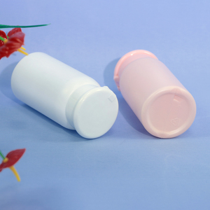 Di alta qualità in plastica 100g tonda borraccia borraccia borraccia con tappo per la cura della pelle - Product Image 5