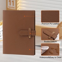 Porte-documents en cuir PU personnalisé fait à la main pour le bureau