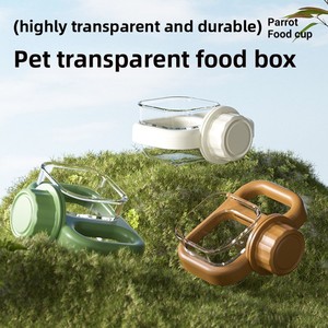 <span class=keywords><strong>Bebedero</strong></span> Automático Transparente para Pájaros, Loros y <span class=keywords><strong>Canarios</strong></span>, Comedero para Mascotas Pequeñas - Product Image 2