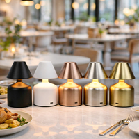 Lampe de bureau LED sans fil de haute qualité pour hôtel et bar, 3 couleurs, gradation tactile, portable, multifonctionnelle, design moderne européen