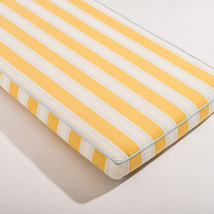 Hodon <span class=keywords><strong>Housse</strong></span> de <span class=keywords><strong>chaise</strong></span> longue de loisirs imperméable et solaire haut de gamme taille personnalisée rayée jaune pour l'extérieur - Product Image 2