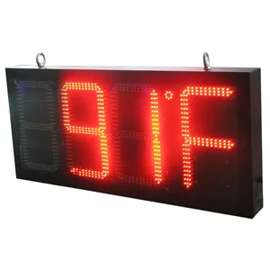 Despertador digital com display de dígitos grandes LED grande de 12 polegadas