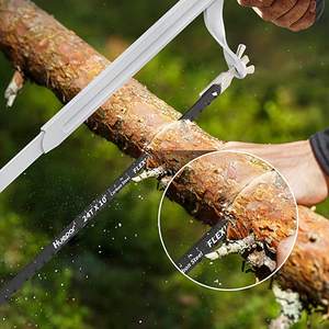 Huepar HGJ121 scie à main 10 pouces/12 pouces scie à métaux cadre en bois robuste réglable <span class=keywords><strong>PVC</strong></span> viande congelée <span class=keywords><strong>menuiserie</strong></span> - Product Image 5