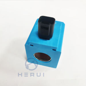 ขดลวดโซลินอยด์วาล์ว12V ขาแบน25/221054 25221054 25-221054สำหรับ JCB 3CX 4CX 5CX - Product Image 2