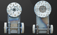 Kit de 16 disques abrasifs diamantés pour béton, outils de polissage de sols, blocs de meulage en métal pour terrazzo
