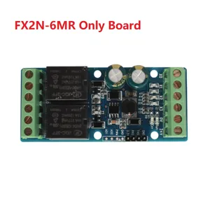 FX2N-6MR FX2N-10MT PLC scheda di controllo industriale con cavo di programma di Base ingresso analogico 0-10V DINRail installare alimentazione DC12-30V - Product Image 5