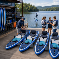 Kit de démarrage de planche à pagaie de pêche - Test de marché en gros