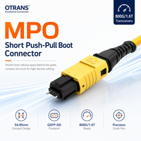 Transceivers à Fibre Optique MPO à Performance Optique Constante pour la Transmission de Données 5G, IA, HPC, Cloud Computing et Big Data dans les Centres de Données