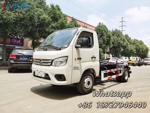 Foton 3-4-5 Tons Construction/Domestic Waste Micro Cargo <strong>Truck</strong> 4x2 Car Dump 3 Cubic Hook Arm <strong>Garbage</strong> New Right <strong>Mini</strong> <strong>Truck</strong> - Product Image 2