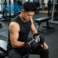 Haltères réglables Velos prêts à être expédiés – Ensemble d'haltères pour la musculation à domicile – Équipement de gym à domicile