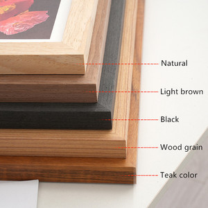 R-<strong>Frame</strong> A3 <strong>A4</strong> Wood <strong>Frames</strong> <strong>With</strong> Plexiglass Wall <strong>Mount</strong> Poster Display MDF Wooden Picture <strong>Frame</strong> - Product Image 6