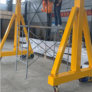 מנוף גשר נייד/מיני מפלדה מבנית ניידת, ניתן להתאמה אישית, מחיר הטוב ביותר, גובה מתכוונן, 1t 2t 3t 6t 8t 9t 10t - Product Image 2