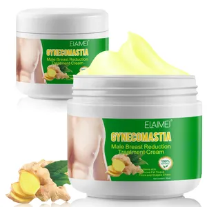 Gynecomastia Tight Ginger Breast Firming Massage Cream For Adults Effectively Shrinks Men Chest Tightening