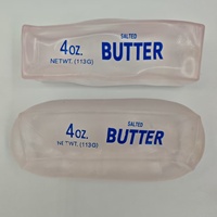 Jouet anti-stress souple en forme de beurre, à rebond lent, jouet sensoriel à presser, nouveauté en forme d'aliment, cadeau de décompression