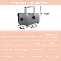 Machine à fumée portable AC 220V avec télécommande pour scène et mariage, de notre usine source