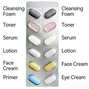 Envases tipo blíster personalizados para cápsulas, suero desechable, aceite facial, loción, crema, cuidado de la piel, OEM - Product Image 3