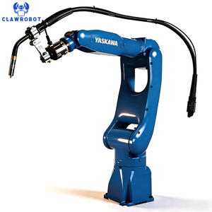 หุ่นยนต์เชื่อมแบบโค้ง CLAWROBOT Yaskawa AR900 6 แกน รับน้ำหนักได้ 7 กก. ระยะเอื้อม 927 มม. พร้อมคอนโทรลเลอร์ YRC1000 สำหรับงานเชื่อมเลเซอร์ ตัด และจัดการวัสดุ - Product Image 1
