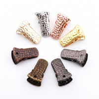Pince métallique OEM personnalisée avec logo, mini 20 mm, couleur laiton antique, avec ressort plat, pour bureau, école, usage domestique, marque Weisita