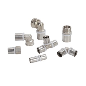 Tiêu chuẩn cao pex Multilayer phù hợp Pert phù hợp ống Báo Chí Công Đoàn nickelplating bằng thẳng Công Đoàn - Product Image 1