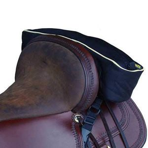 Sac de selle pour cheval rembourré en polyester recyclé pour la randonnée à cheval - Product Image 3