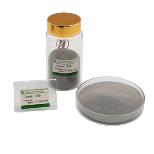 Lớp 430 thép không gỉ Laser Ốp bột 15μm-150μm Kích thước hạt dòng chảy tốt khí nguyên tử hóa công nghệ oxy thấp Nitơ - Product Image 1