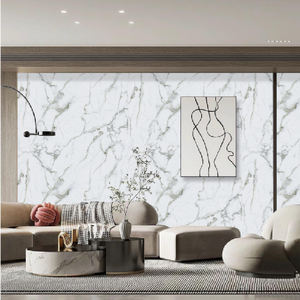 Классический белый мрамор УФ-панель greasegard, глянцевая семейная кухня Splashbacks и столешницы для кафе, EasyWipe BulkValue - Product Image 4