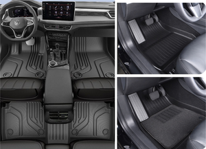 Tapis de sol de voiture imperméables, anti-dérapants, personnalisés, sans odeur, en TPE, nouvellement améliorés, pour <span class=keywords><strong>Ford</strong></span> Explorer Expedition <span class=keywords><strong>Mach</strong></span>-E Bronco - Product Image 3