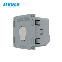 Livolo 1Gang Backlight Display 45*45Mm Touch Schakelaar Base