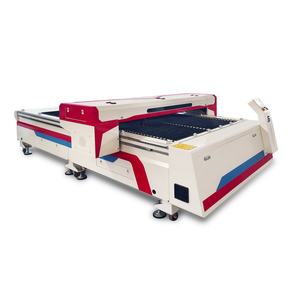 Machine de découpe laser à tête simple ou double, avec crémaillère 1300*2500MM, refroidisseur S&A CW5200, ventilateur d'évacuation 550W, pompe à air ACO 012 - Product Image 1