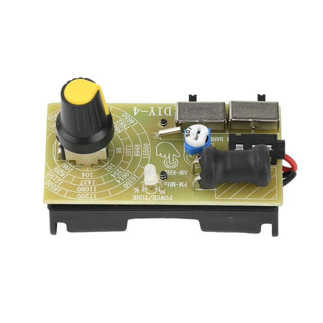 FM/MW/SW Radio MultiBand Adjustable Frequency Radio Medium Wave/Short Wave Fm Radio Module Knob Switch With Indicator Light