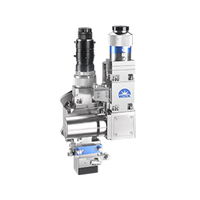 Kepala las serat Laser, kepala perlengkapan Laser genggam kekuatan tinggi, kepala las Wobble WSX